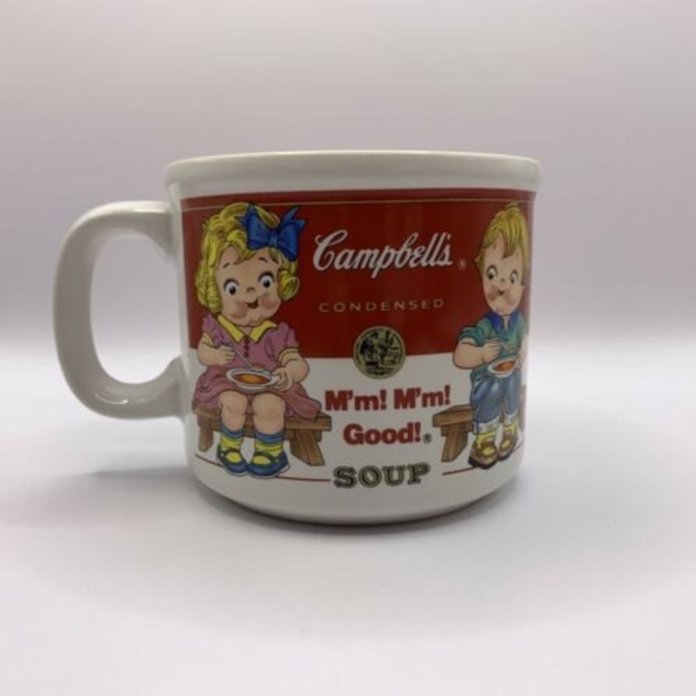 Vintage Campbell Kids 1993 Soup Mug Cup M'm! M'm! Good! By Westwood